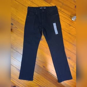 Old Navy Black Straight Jeans size 12